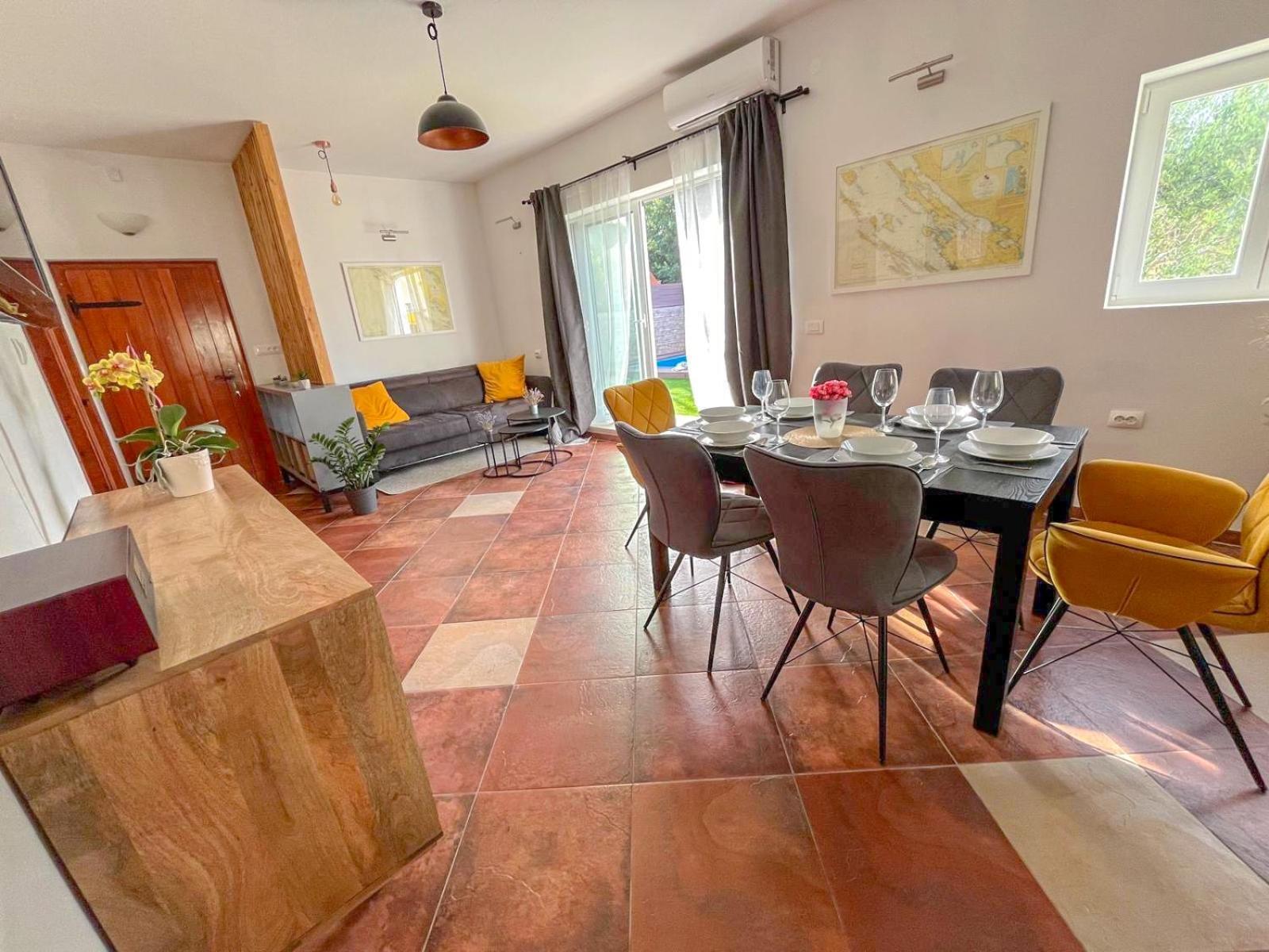 Mustra House Zadar - Private Pool & Sauna الغرفة الصورة