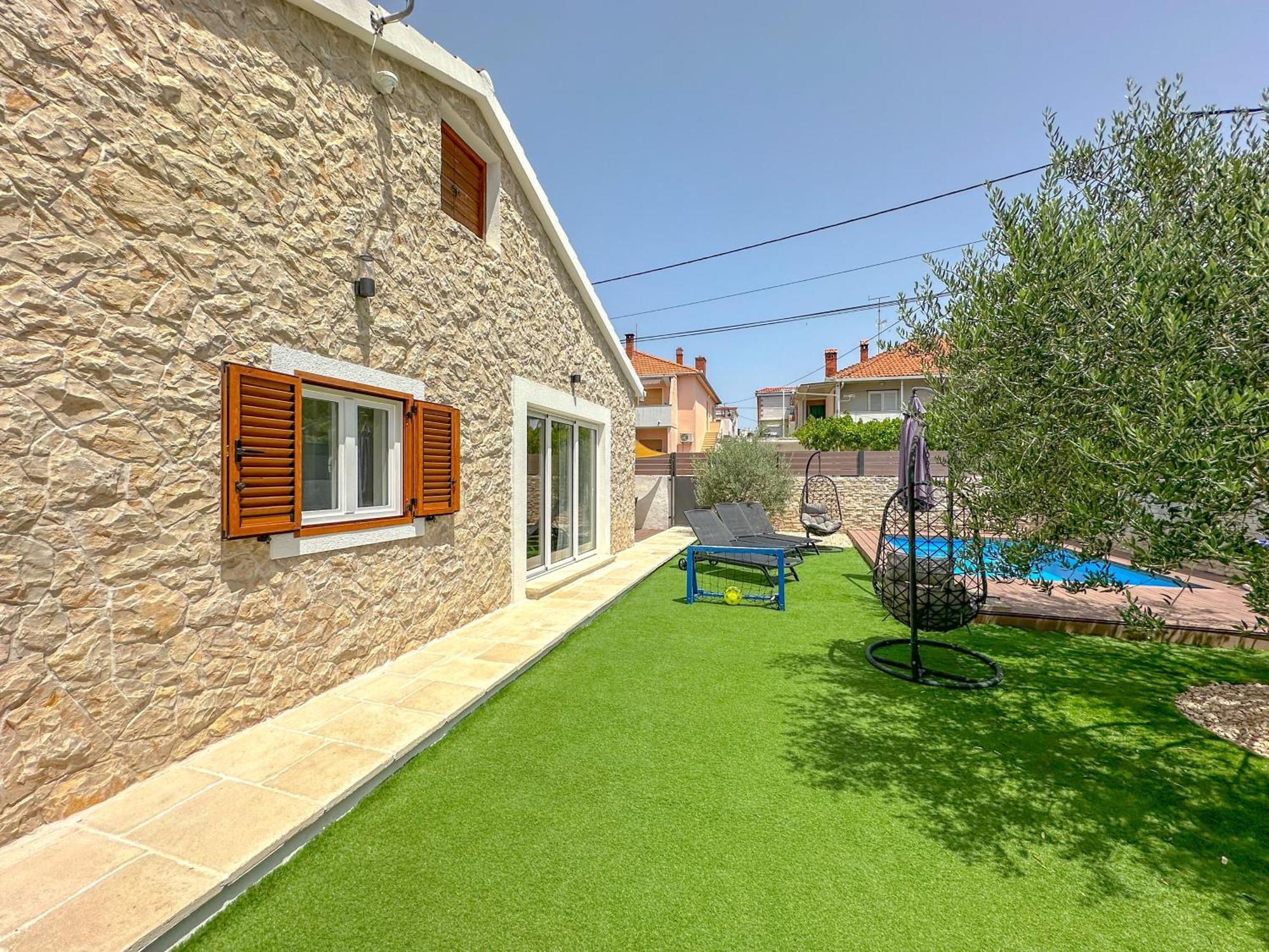 Mustra House Zadar - Private Pool & Sauna المظهر الخارجي الصورة