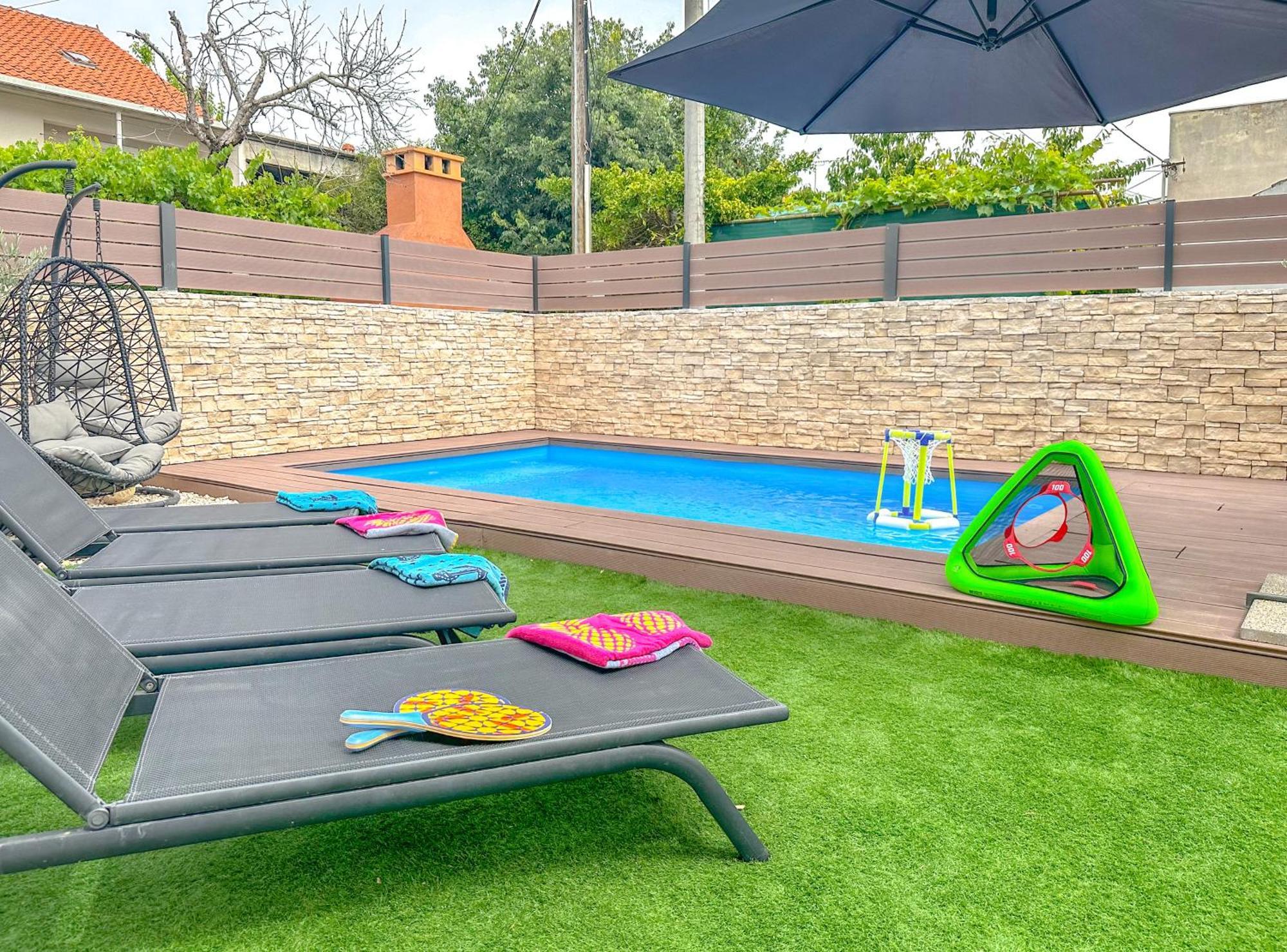 Mustra House Zadar - Private Pool & Sauna المظهر الخارجي الصورة
